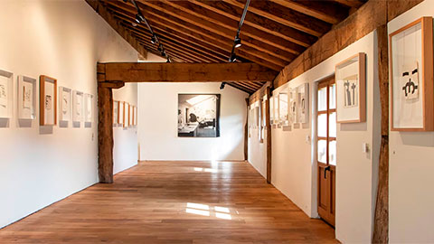 Intérieur musée Chillida Leku
