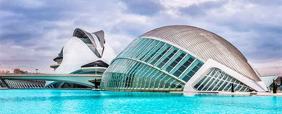 Views of the City of Arts and Sciences, Valencia