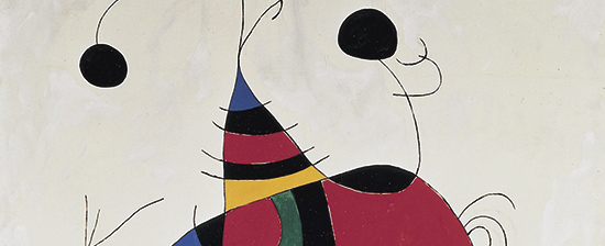 Miró - Muzeum Królowej Zofii (Kobieta, ptak i gwiazda [W hołdzie Picasso])