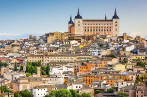 Vista panorâmica da cidade de Toledo