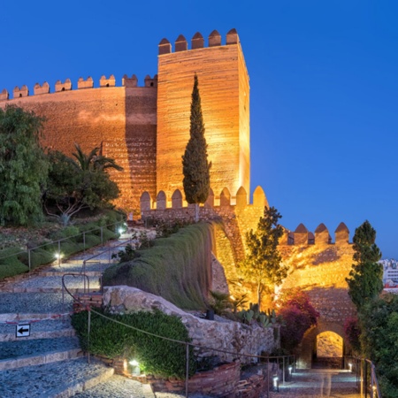 Alcazaba citadel in Almería