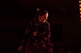 Detalhe de atuação em tablao flamenco