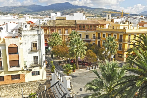 Панорамный вид на Кабру (Кордова, Андалусия).