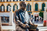 Statue of Picasso in Malaga