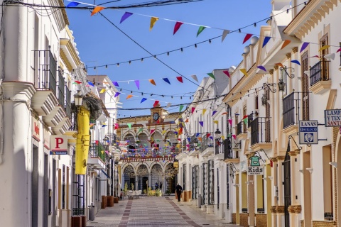 Streets in Moguer, Huelva (Andalusia)