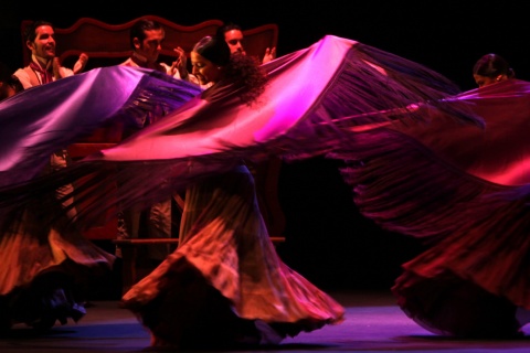 Sara Baras no Teatro da Maestranza. Bienal de Flamenco de Sevilha 