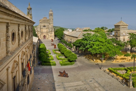 Veduta di Úbeda. Città Patrimonio Mondiale dell