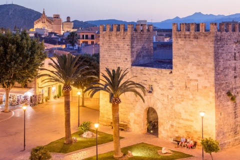 Altstadt von Alcúdia (Mallorca, Balearen)