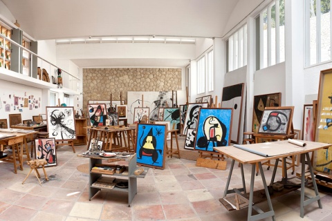 Pilar and Joan Miró Foundation in Mallorca