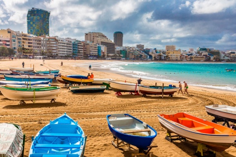 Beach: Las Canteras, Las Palmas de Gran Canaria