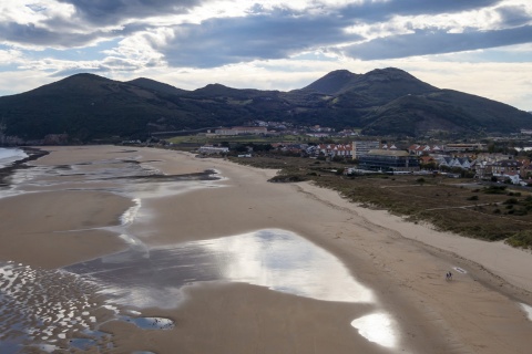 "Panoramic view of Santoña, Cantabria "