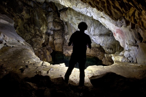 Grotte de Chufín à Riclones, Cantabrie