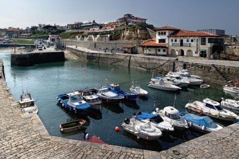 Port of Comillas. Cantabria
