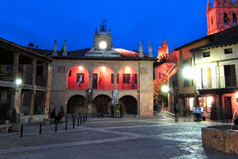 Plaza Mayor de Ayllón (Segovia, Castilla y León)