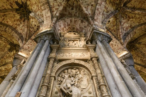 Detailansicht der Kathedrale von Ávila