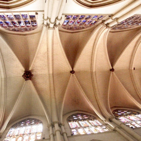 Bóvedas de la catedral de Toledo