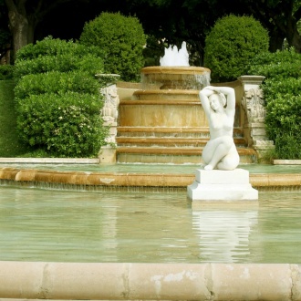Gärten des Palasts von Pedralbes