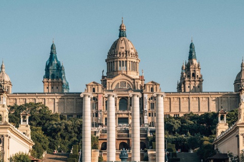 Nationales Kunstmuseum von Katalonien in Barcelona, Katalonien