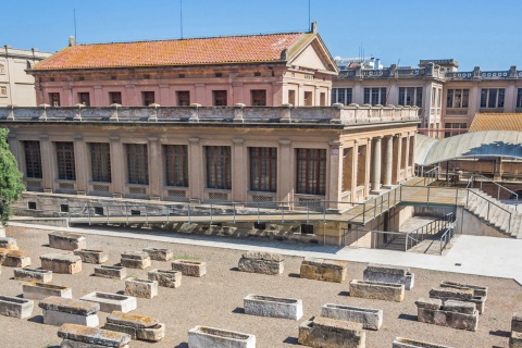 Römische und frühchristliche Begräbnisstätte. Tarragona