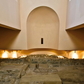 セウタの後期ローマ時代バシリカ教会堂博物館