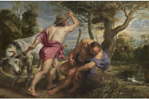 Exposición "El taller de Rubens". "Mercurio y Argos", Pedro Pablo Rubens y taller