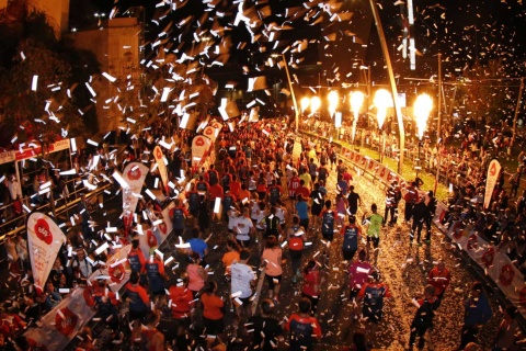 Nächtlicher Marathon von Bilbao