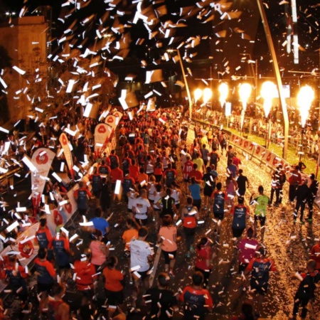 Nocny maraton w Bilbao