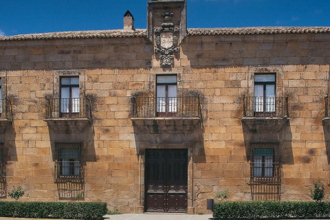Palacio de los Condes de Sorrondegui, en Brozas (Cáceres, Extremadura)
