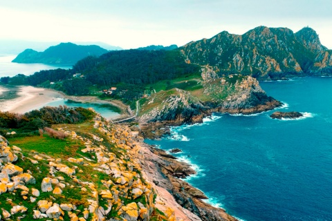 Nationalpark Islas Atlánticas de Galicien