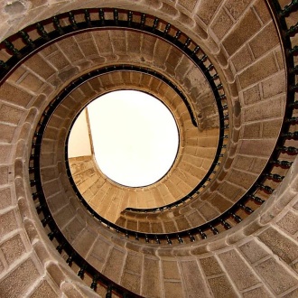 Escadaria do Museu do Povo Galego
