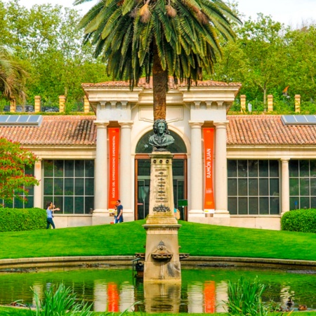 Pabellón Villanueva en el Real Jardín Botánico de Madrid