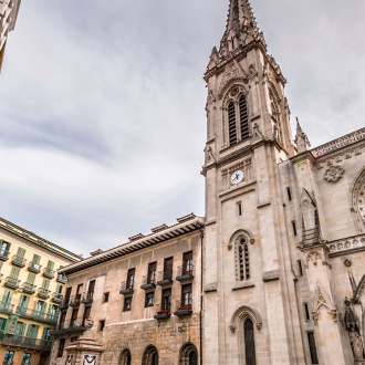 Catedral de Santiago en Bilbao.