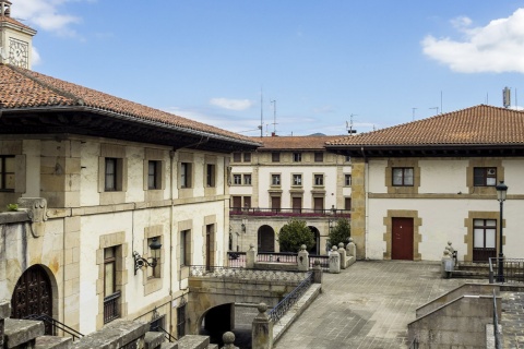 Centro storico di Gernika, a Bizkaia (Paesi Baschi)