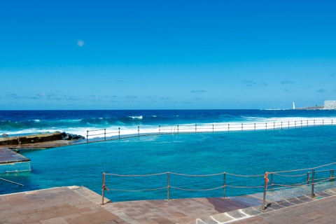 Bejamar natural pools in Tenerife