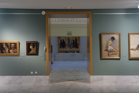 Salle Sorolla du musée des beaux-arts de Valence