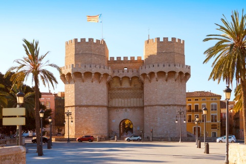 Torres de Serranos. Valencia