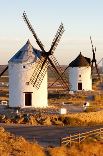 Molinos de viento en Consuegra, Castilla-La Mancha