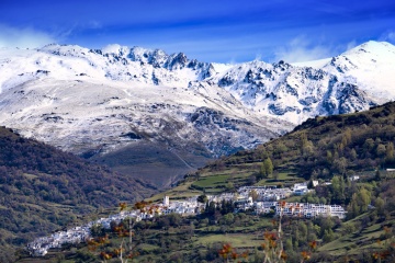 Capileira in der Gegend La Alpujarra (Granada, Andalusien)