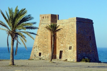 Château de Macenas à Mojácar, province d