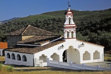 Ermita de Santa Eulalia en Almonaster La Real (Huelva, Andalucía)