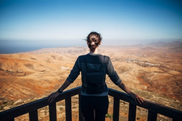 Morro viewpoint in Betancuria (Fuerteventura, Canary Islands)