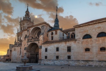 Burgo de Osma Cathedral in Soria, Castile and Leon