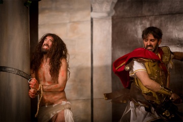 サグント（バレンシア県）の聖週間におけるキリストの受難劇の上演