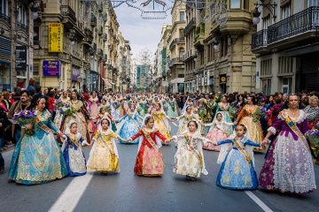Fallas festival in Valencia