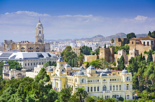 Views of Malaga