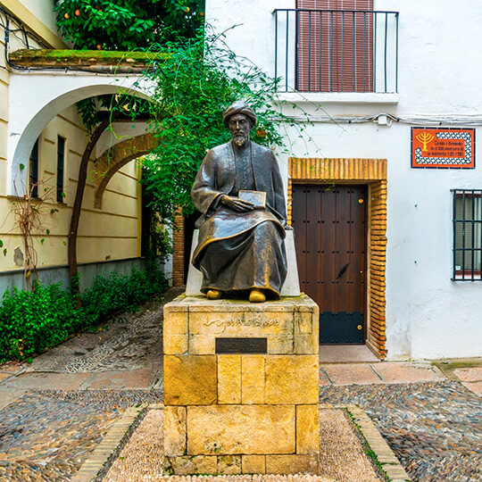 Statue von Maimónides, Córdoba