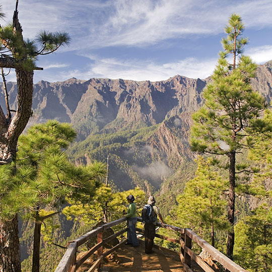 Mirador Cumbrecita. Parque Nacional Caldera de Taburiente, La Palma