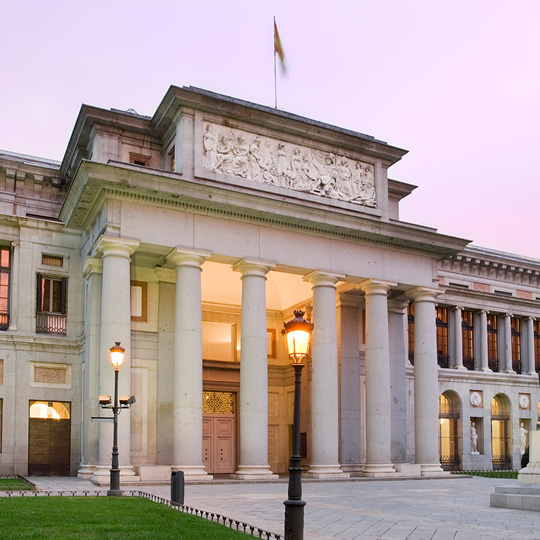 Vue extérieure du musée du Prado 