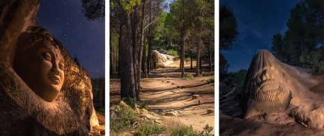 Images of the Caras trail in Buendía, Cuenca, Castilla-La Mancha