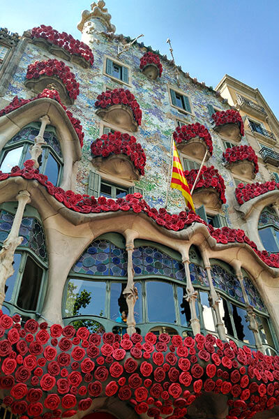 Você vem em abril para celebrar o Sant Jordi em Barcelona? 
